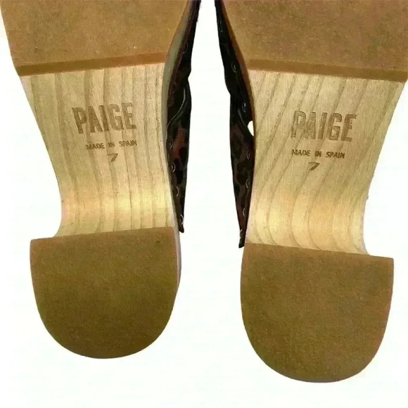 Women’s Paige Jules Genuine Calfhair Mule Size 7 - Picture 9 of 12